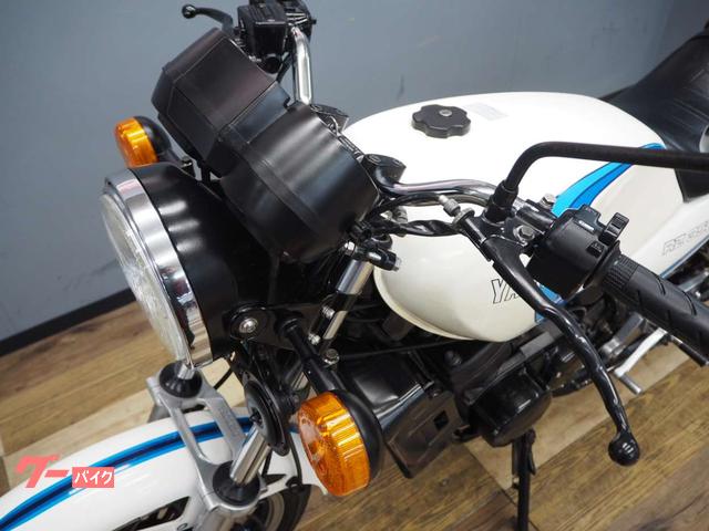 ヤマハ RZ350 社外チャンバー・バックステップ装備|バイク ヤマハ RZ350 社外チャンバー・バックステップ装備|バイク