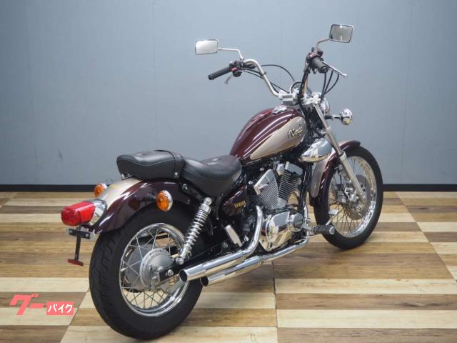 ヤマハ XV250ビラーゴ 3DM7 社外アップハンドル装備