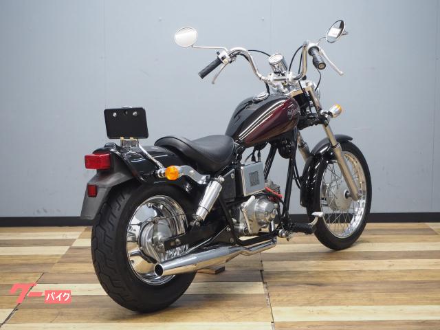 バイク JAZZ50 ホンダ JAZZ CA50V 最終型 アメリカンスタイル 社外キック