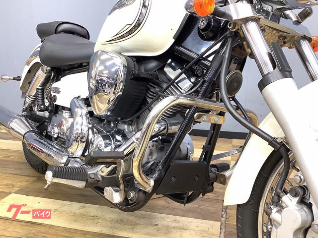 ヤマハ ドラッグスター250 後期型 Y'sGEARバイザー フォーク