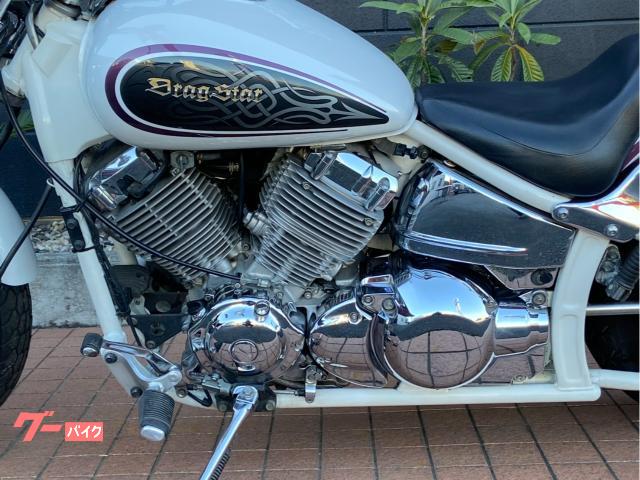 ヤマハ ドラッグスター400 ノーマル 純正マフラーキャブレター車