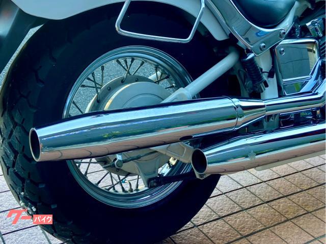 ヤマハ ドラッグスター400 ノーマル 純正マフラーキャブレター車