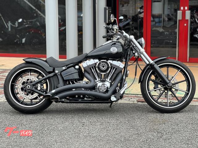 ＦＸＳＢ　ブレイクアウト　２０１５年モデル　バッテリー充電ポート付　ＦＲケラーマン　Ｒフェンダーサンダーバイク　他カスタム多数