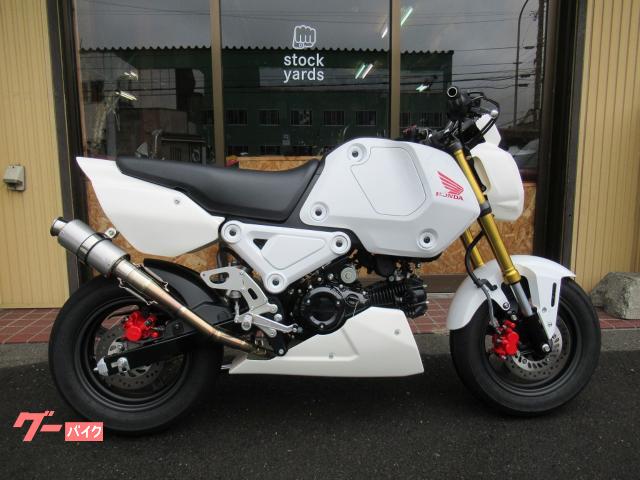 グロムＨＲＣ／ＪＣ９２Ｅ／５速ミッション／バックステップ／フロントナンバープレート／アンダーカウル