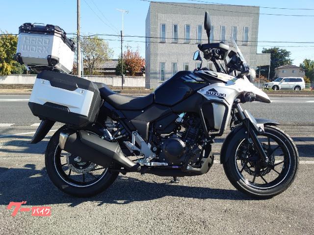 Ｖ−ストローム２５０　ワンオーナー　エンジンガード　フォグランプ　ＥＴＣ　グリップヒ　サイドパニア　Ｒボックスーター