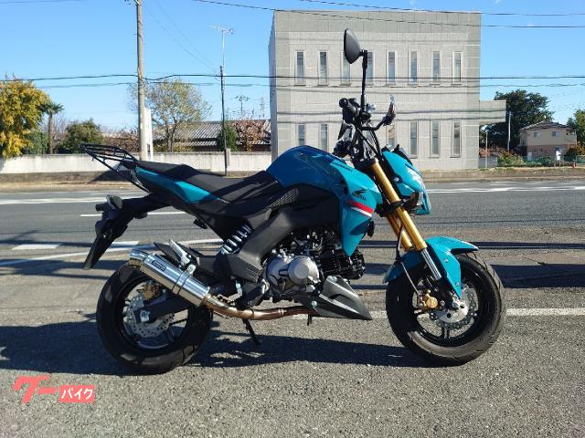 Z125PRO マフラー USB電源