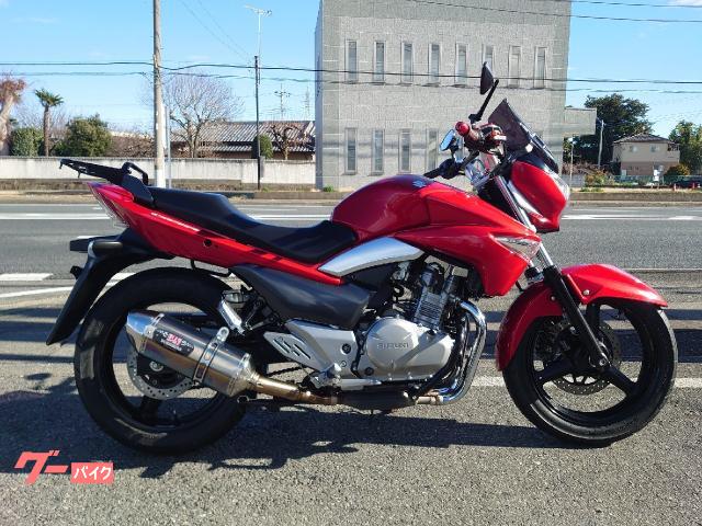 ＧＳＲ２５０　２０１２年モデル　ローダウン　マフラー　スクリーン