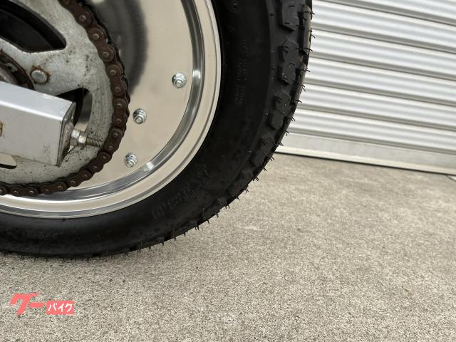 ホンダ Ape 特注カラー OVERフルエキ バックステップ 自賠責1