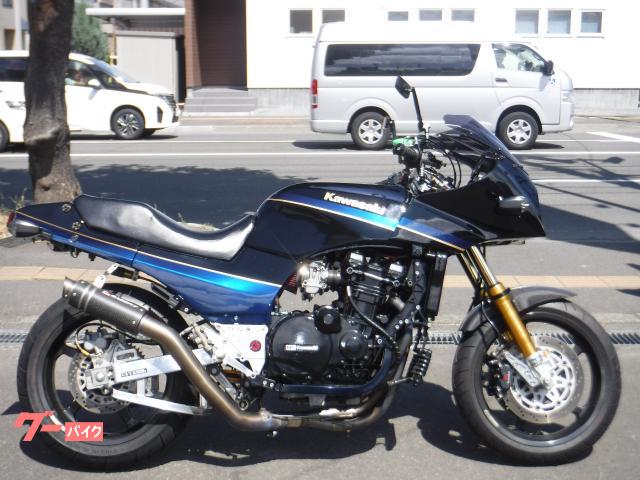 ＧＰＺ９００Ｒ　前後オーリンズ　前後社外ホイール　ブレンボキャリパー　ＯＶＥＲスイングアーム