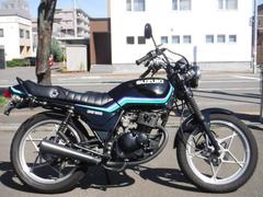 スズキ　ＧＳ１２５Ｅ　ＧＳＸ２５０Ｅゴキ仕様　タックロールシート　タンデムバー　絞りハン