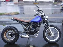 ヤマハ　ＴＷ１２５　セル付き　トラッカーカスタム　スカチューン　ロンスイ　自賠責１年付