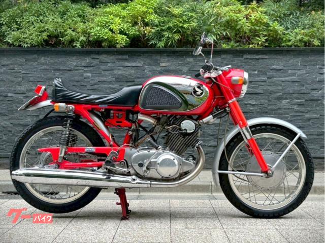 Ｃ７２　スーパースポーツ　１９６５年製造　Ｙパーツ装着　ＣＢ７７　Ｔｙｐｅ１エンジン　コニーリアサス　タカサゴＨリム