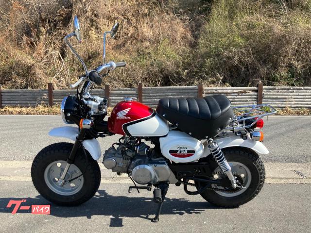 モンキー88cc改 中古】HONDA モンキー(AB27)改 武川88cc ロンホイ カスタム パープル