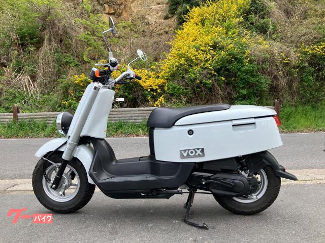 【中古バイク】ヤマハ　VOX 白　走行少❗️3400km バッテリー新品❗️若林自転車　膳所　オススメSALE中❗️ 車両情報:ヤマハ VOXデラックス | BABY−SCORPION | 中古バイク・新車