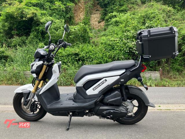 ホンダ ズーマーX／2014年モデル／ホワイトカラー／純正盗難防止