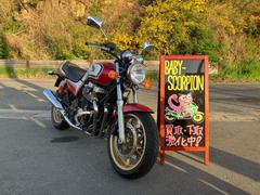 ホンダ　ＣＢ７５０／２００８年モデル／エンジンガード／ハンドルライザーカスタム