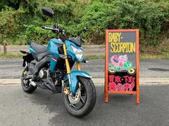 カワサキ　Ｚ１２５ＰＲＯ／２０２１年モデル／国内最終モデル／リアキャリア付き