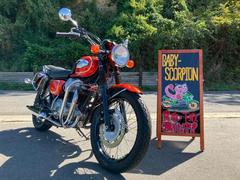 カワサキ　Ｗ６５０／２００７年モデル／アップハンドル仕様／ウィンカーカスタム／ＥＴＣ付き