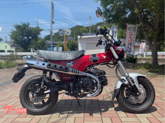 ダックス１２５　登録済み未使用車　パールネビュラレッド　ＳＴ１２５　４速リターン　ＪＢ０４