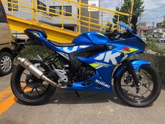 スズキ　ＧＳＸ−Ｒ１２５　２０１９年　Ｒ１年モデル　ＡＢＳ　トリトンブルーメタリック　ヨシムラマフラー装備