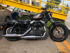 ＨＡＲＬＥＹ−ＤＡＶＩＤＳＯＮ　ＸＬ１２００Ｘ　フォーティエイト　２０１４年　Ｈ２６年　ＥＢＬ−１２００ＣＮ型　ワンオーナー　サドルバック　ビビットブラック