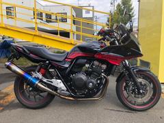 ホンダ　ＣＢ４００Ｓｕｐｅｒ　ボルドール　ＶＴＥＣ　Ｒｅｖｏ　２０１６年　Ｈ２８年　ワイバーンＳＯ　ナノウィンカー　グラファイトブラック