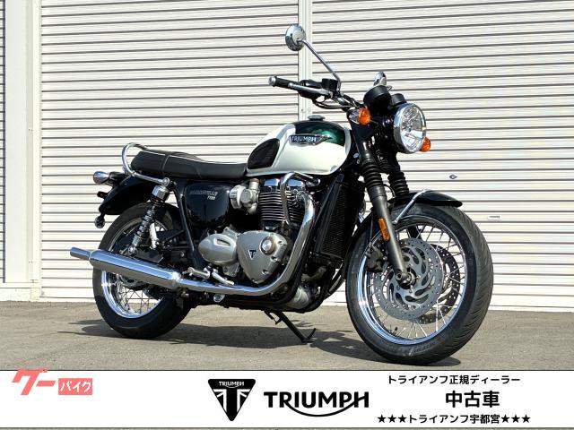 ボンネビルＴ１２０　ヒートグリップ　センタースタンド　コンペティショングリーン