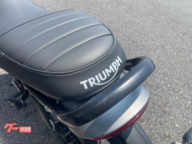 TRIUMPH スピード400・純正スクリーン・シート高790mm