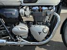 ボンネビルT120 ヒートグリップ センタースタンド コンペティショングリーン