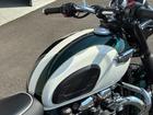 ボンネビルT120 ヒートグリップ センタースタンド コンペティショングリーン