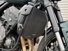 トライデント660 グリーンペイント ナイトロンRSU ヒートグリップ