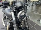 ボンネビル ボバー 登録済未使用車 認定中古車 マットブラック シルバー 純正アクセサリーシート ウィンカー エンジンカバーバッチ