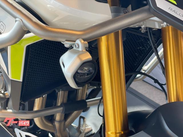 タイガー900ラリー アラゴンエディション 特別仕様車 登録済未使用車 フューエルタンクプロテクションバー