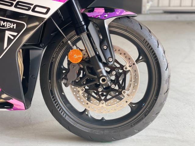 デイトナ660SKDA アクセサリー付 3ライディングモード シート高810mm 95PS