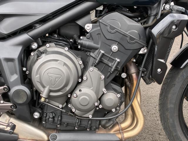 トライデント660 グリーンペイント ナイトロンRSU ヒートグリップ