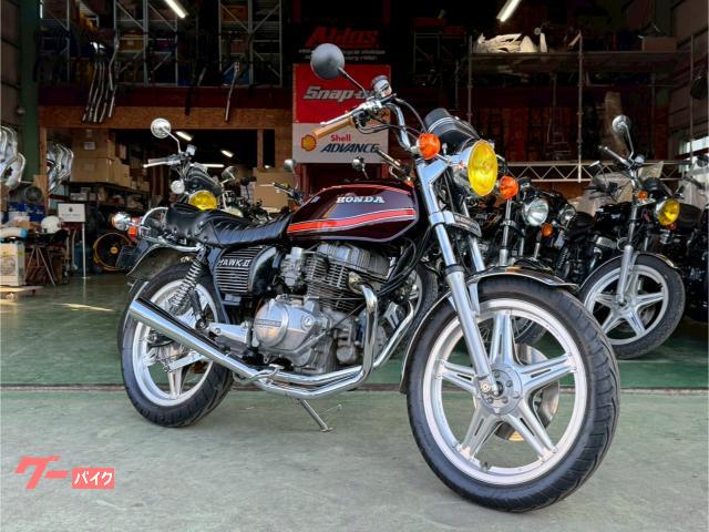 ＣＢ２５０Ｔ　国内物　稀少な角タンク　マーシャルヘッドライト