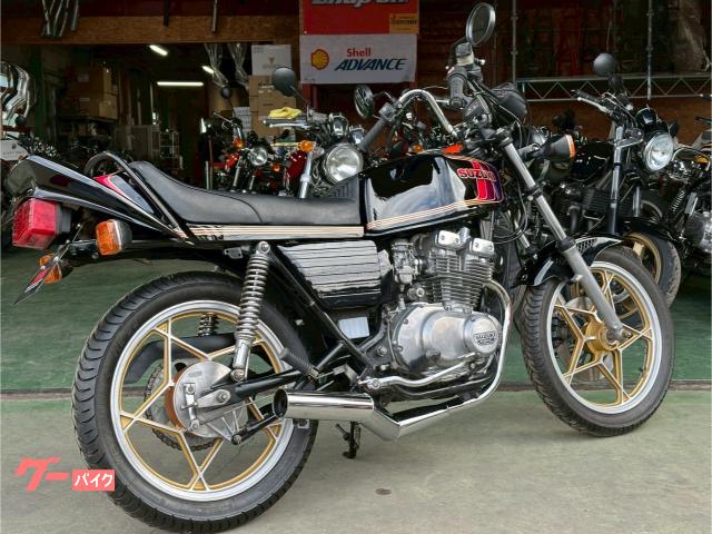 スズキ GSX250E外装リペイント ショート管新品 マスター新品
