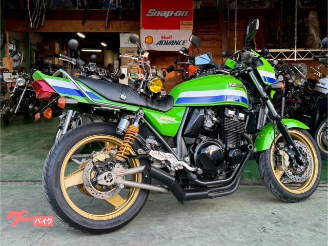 カワサキ ZRX400 カスタム車両 ブレンボキャリパー ウオタニ