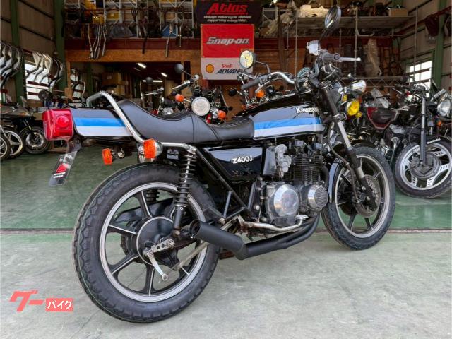 z400j外装　一式 カワサキ Z400J 外装リペイント 前後タイヤ新品 シート新品