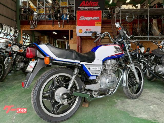 ホンダ CB250N 外装リペイント ショート管新品 ハンドル新品