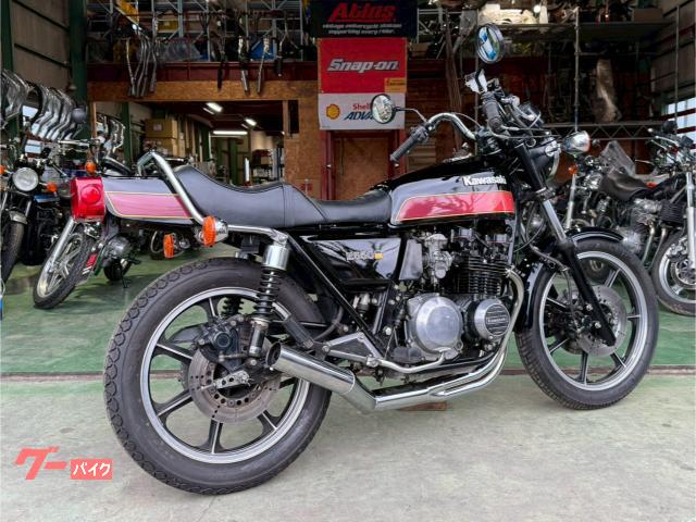 カワサキ Z550FX 新規車検3年 外装リペイント 新品ショート管