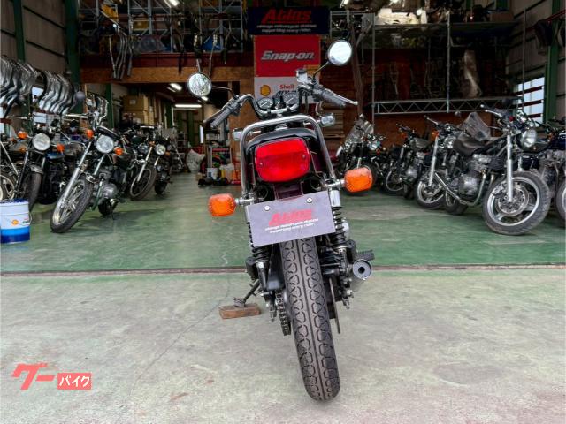 カワサキ Z550FX 新規車検3年 外装リペイント 新品ショート管
