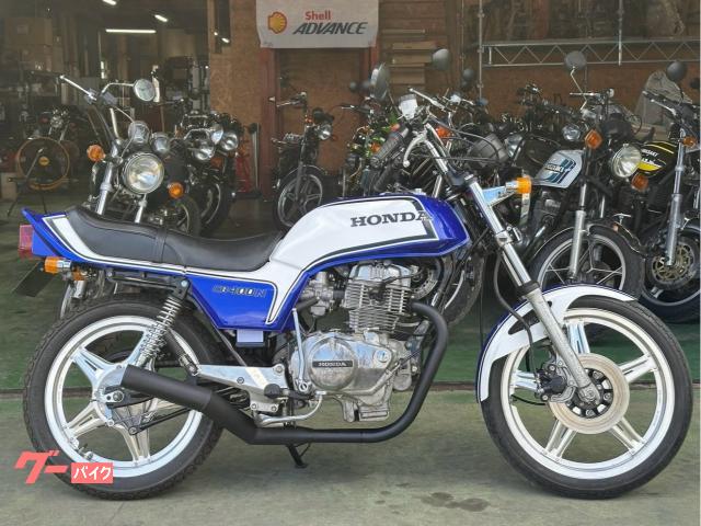 ＣＢ４００Ｎ　ホーク３　稀少な６速キック付き　外装リペイント　ショート管新品　ハンドル新品　ニッシンマスターシリンダー新品