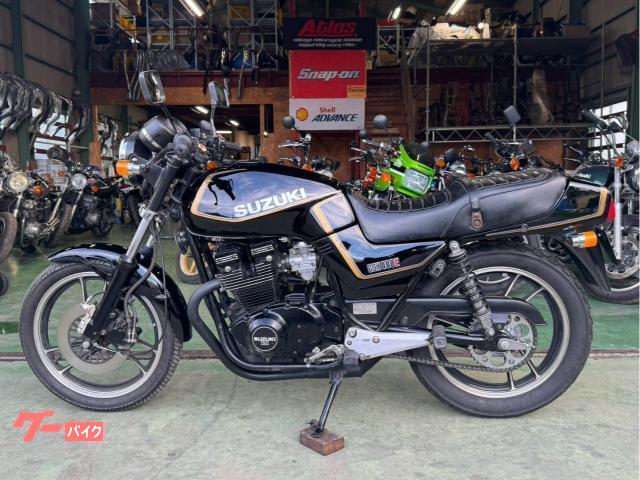 スズキ GSX400E ゴキ 外装リペイント 新品ショート管 新規車検