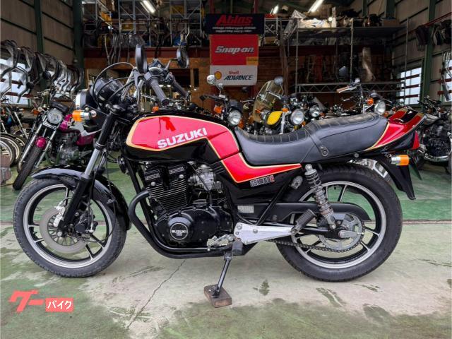 スズキ GSX400E ゴキ 外装リペイント 新品ショート管 新規車検