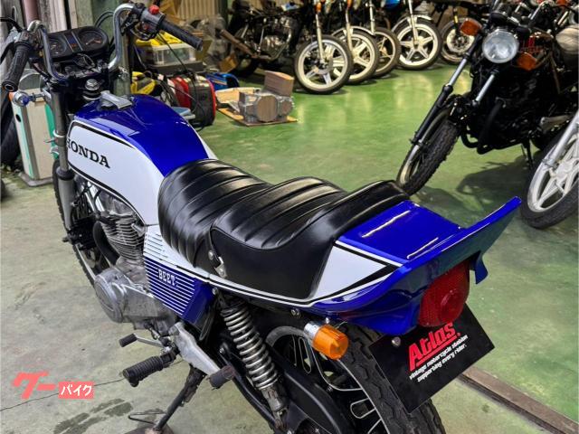 ホンダ CB250N 外装リペイント タックロール新品 フェンダーレス