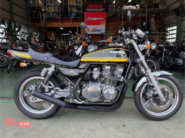 ZEPHYR750 NEWペイント 新品Z2仕様外装 新品タックロール 新品マフラー 新品ウインカー
