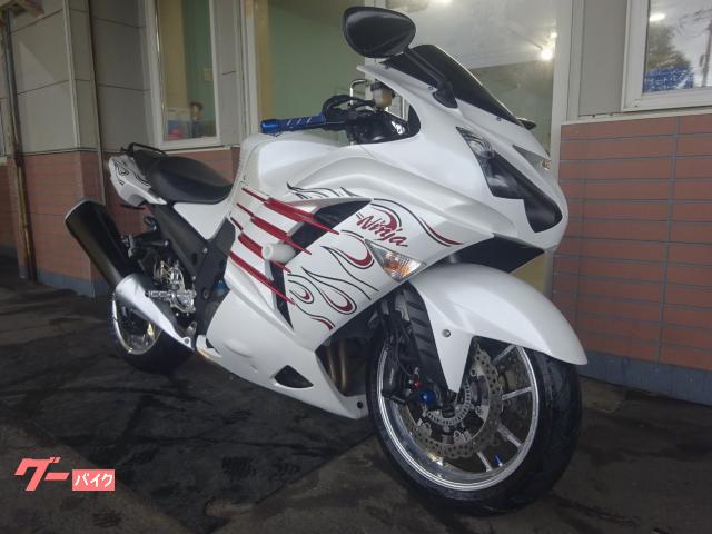 Ｎｉｎｊａ　ＺＸ−１４Ｒ　前後ゲイルスピードホイール　バックステップ・ハンドルアップスペーサー他　ＥＴＣ付