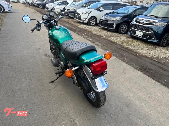 カワサキ KZ650 ザッパー ショート菅 グリーン｜EZO－ISM