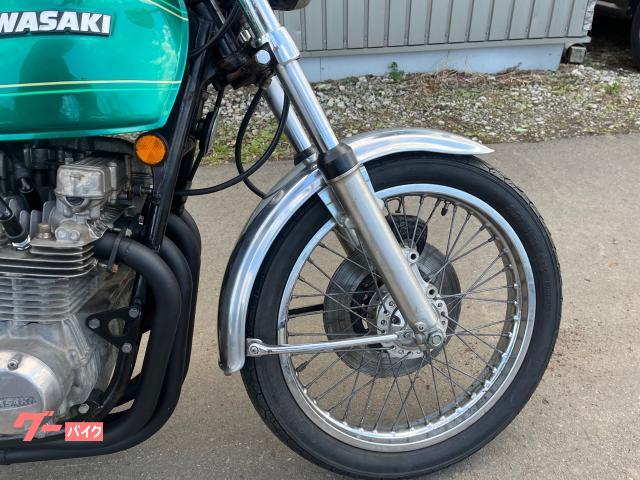 カワサキ KZ650 ザッパー ショート菅 グリーン｜EZO－ISM